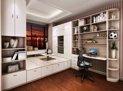 小戶型榻榻米臥室裝修圖片