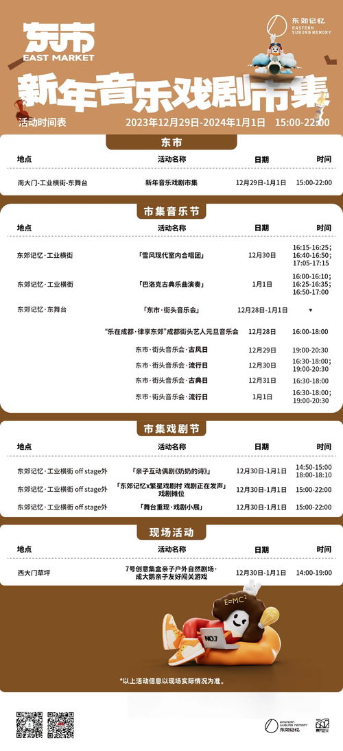 潮流與傳統碰撞，藝術與煙火共生——東郊記憶2024跨年迎新全攻略